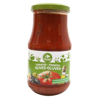 Carrefour Pasta Sauce With Olives 420g