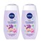 NIVEA Kids 2in1 Shower and Shampoo Bath Bio Aloe Vera Berry Scent 250ml Pack of 2