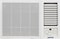Geepas1.5 Ton Wall-Mounted Window AC GACW1878TCU White