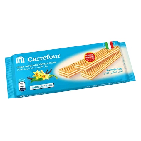 Carrefour Vanilla Cream Crispy Wafer 150g