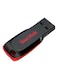 Generic Cruzer Fit USB Flash Drive Black/Red 16 GB