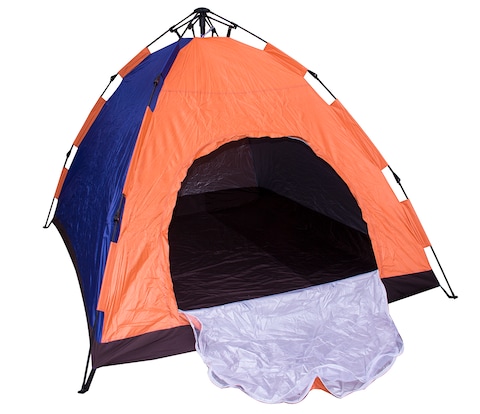 خيمة التخيم المنبثقة فورية التعبئة أوتوماتيكية الظهر وقبة مقاومة للماء تتسع لـ 6 أشخاص مقاس 220x250x150 سم - ألوان متنوعة