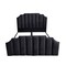 In House Taj Velvet Bed Frame - Single - 200x100 cm - Black