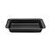 NONSTICK DEEP TRAY, BLACK, 37X25X5.5 CM , RNTP20, 1 PC