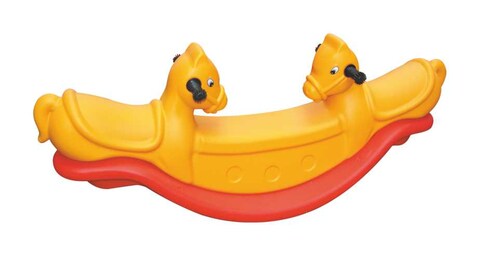 RBWTOYS Kids Indoor Activity Rocking colourfull horse edition Seesaw Playset  RW-16376.  125x40x45cm
