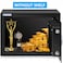 Rubik Safe Box A4 Document Size With Digital Lock And Override Key For Home Office Shop Business RB-25EGC (25x35x25cm) Black