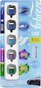 Febreze Car Air Freshener 5 Count - Ocean, Original, Moonlight Breeze, Linen &amp; Sky And Platinum Ice