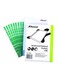 100-Piece Reinforced Glass Pockets For A4 Paper Clear/Green