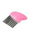 Beauenty - Stainless Steel Potato Strip Cutter Pink/Silver 10 X 8Cm