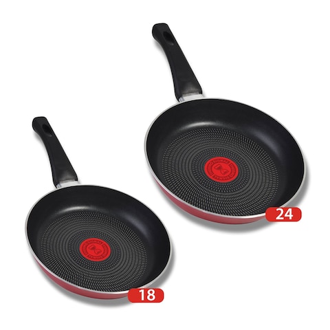Tefal Minute Frying Pan Set - 2 Pieces