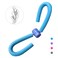 Generic-Multi-functional Thigh Toner Workout Equipment Arm Leg Inner Thigh Trimmer Workout Exercise Equipment