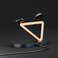 Levelo Premio 5 in 1 Magnetic Wireless Charging Pad, Auto Detecting Object, Built-in Lamp With Adjustable Brightness To 3 Levels, USB-C input USB-A output - Black