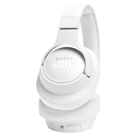 JBL Tune 720BT Headphones With Mic Wireless Over-Ear White