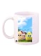 Bp Birds Printed Mug White/Blue/Yellow Standard Size