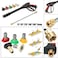Generic-4000PSI High Pressure Washer Sprayer Extend Wand Lance 5 Nozzle Tips + High-pressure Pipe (8m)