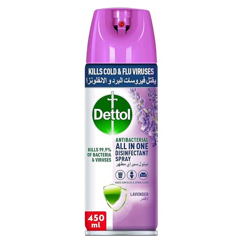 Dettol Disinfectant Spray - Lavender Scent - 450ml