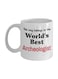 muGGyz You Look Just Fabulous Printed Ceramic Coffee Mug White/Green