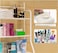 Generic Storage Shelf Metal Towel Rack Shower Toilet Kitchen Storage Rack Washing Machine Storage Rack-68X25X152Cm (3 Layer)