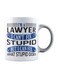 muGGyz Printed Ceramic Coffee Mug White 11Ounce