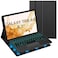 Touch Case with Keyboard for Samsung Galaxy Tab A9 2023, Arabic and English - Multi-Touch Trackpad -Detachable Wireless-Pen Holder Tablet Keyboard Case for Samsung Tab A9 8.7&quot; Black