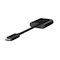 Belkin F7U081BTBLK Connect USB-C Audio + Charge Adapter - Black