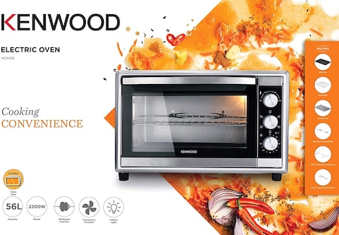 Kenwood MOM56.000SS Electric Oven 56L Silver/Black