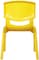 Rbwtoys Plastic Kids Chair, Durable And Lightweight, 44cm Height Seat, Indoor Or Outdoor Use For Boys Girls RW-17109, Yellow