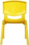 Rbwtoys Plastic Kids Chair, Durable And Lightweight, 44cm Height Seat, Indoor Or Outdoor Use For Boys Girls RW-17109, Yellow