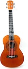 Mike Music Concert Mahogany Ukulele And Gig Bag, Capo, Extra Strings, Satin Natural (23 Inch, Mahogany Wood)