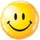Party Time 1-Piece 18inch Yellow Smiley Foil Balloon For Birthday Celebration Happiness Day Decoration - Party Supplies