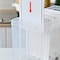 Jjone Wall Mounted Food Dispenser, Rice Barrel Rice Storage Box, Dry Food Dispenser, Whole Grains Rice Bucket Rice Storage Tank, Snack Grain Canister Food Storage Organizer For Home And Kitchen (D)