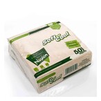 Buy Soft n Cool brown napkin 50 pieces in Saudi Arabia