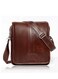 Men's Sling Bag Synthetic Leather   Brown   Brown   978X



