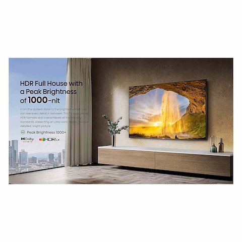 Hisense 55U7H 4K Ultra HD Smart QLED TV 55 Inch Black