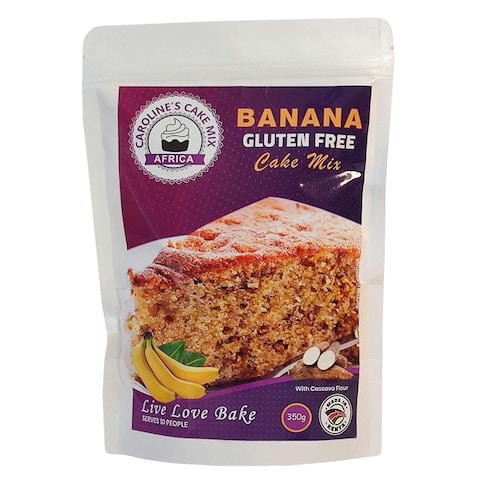 Carine Cupcakes Banana Mix Gluten Free With Cassava Flour 350g.
