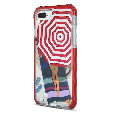 iOrigin iPhone 7 Plus Clear Bumper Mobile Case - Tanning