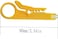 5PCS Small Cable Stripper Cutter, Keystone Jack RJ45 Ethernet Module, Impact Punch Down Tool, Yellow SK Manganese Steel 110 Blade for Network Wire