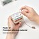 elago Pager compatible with AirPods Pro 2 2nd Generation Shock Resistant, Full Protection, with Lanyard - Classic White
