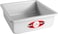 Fat Daddio's Anodized Aluminum Square Cake Pan, 8 Inch X 8 Inch X 3 Inch