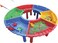 Rbwtoys Indoor-Outdoor Plastic Colorful Kids Wide Round Gardening, Sand And Water Table RW-17133 Size, 384&times;125&times;50cm