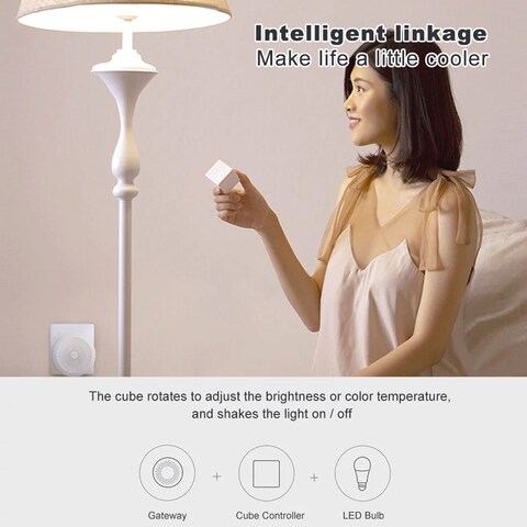 KKmoon-Aqara ZNLDP12LM LEDs Intelligent Bulb Adjust Brightness and Color Temperature Freely APP Remote Control Timing Switch