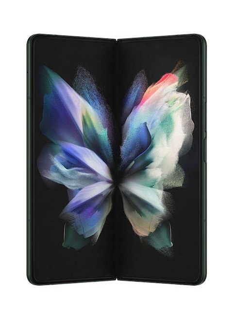 Samsung Galaxy Z Fold3 5G, Dual SIM and eSIM, 12GB RAM, 256GB, Phantom Green - International Version