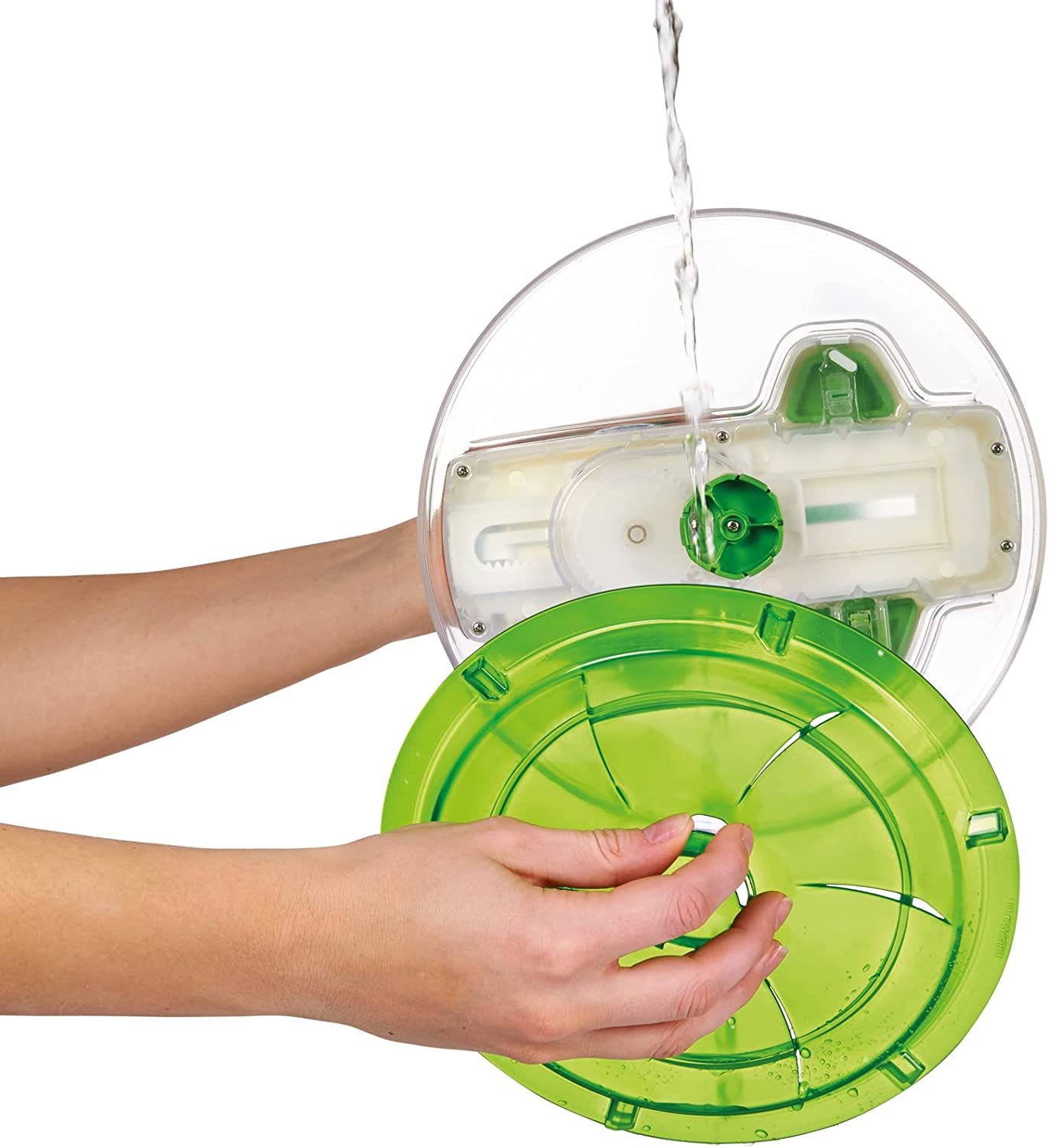 Zyliss E940013 Swift Dry Salad Spinner, Large Green