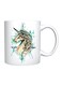 Giftex Unicorn Painting Design Ceramic Coffe Mug Multicolour 11Ounce