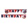 Marvel Spider-Man Themed Happy Birthday Die-Cut Banner Multicolour 2m