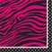 Pink Zebra Boutique Beverage Napkins 3-Ply