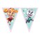 Nickelodeon Paw Patrol Skye Themed Triangle 9 Flag Banner Multicolour 2.3m