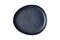 SHALLOW 18CM DESSERT PLATE -MATT DARK BLUE  (CHP-367-BLU)