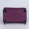 VIPTOUR Set of 4 Light Weight  Polyester Jacqard Trolley Luggage With Number Lock, Plum- 20, 24, 28, 32 Inches