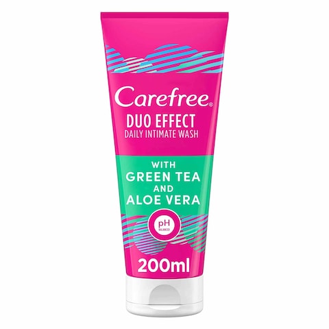 Carefree Green Tea And Aloe Vera Daily Intimate Wash 200 ml